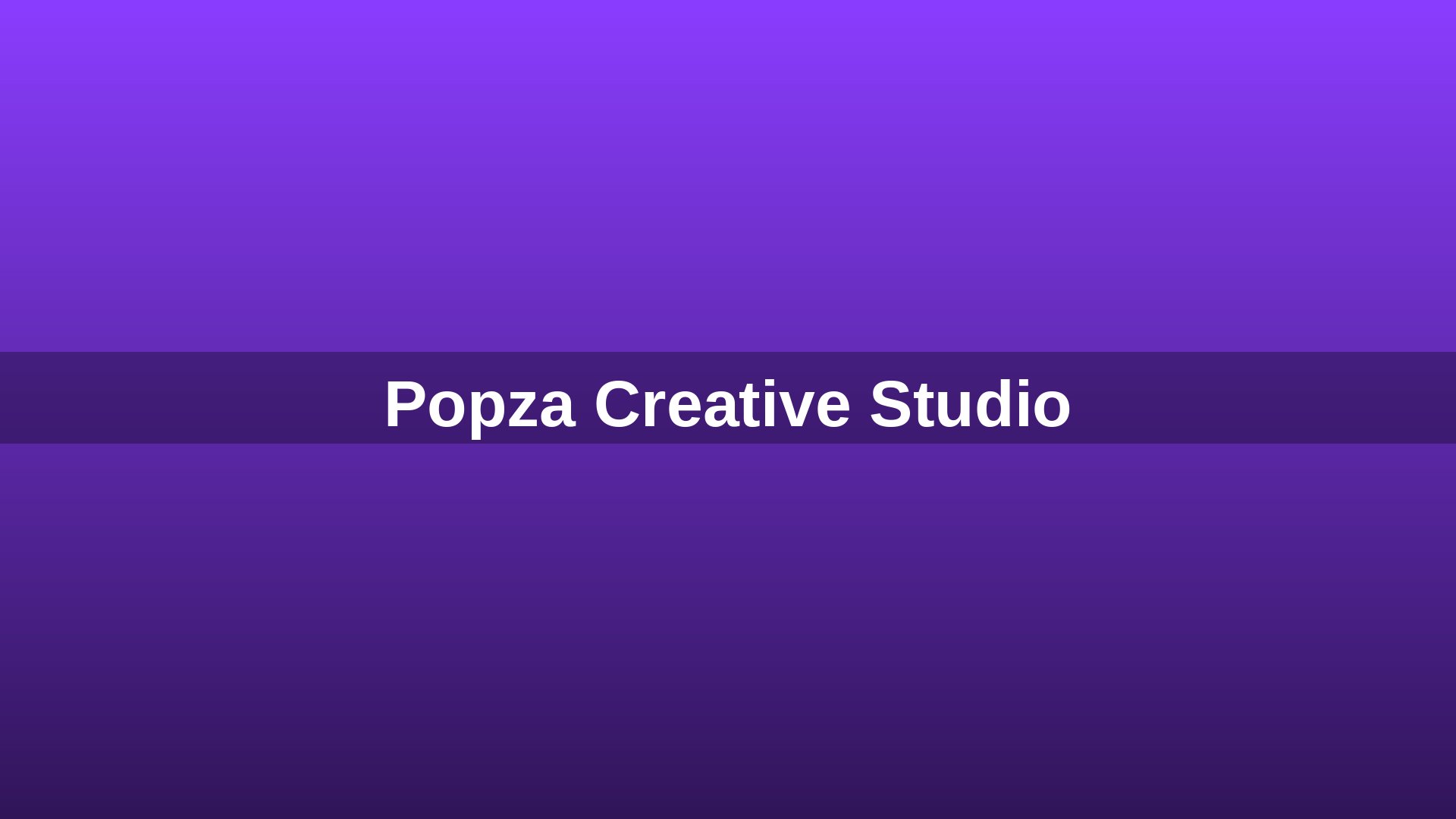 Popza Creative Studio - Photography • Visual Storytelling • Bhisho